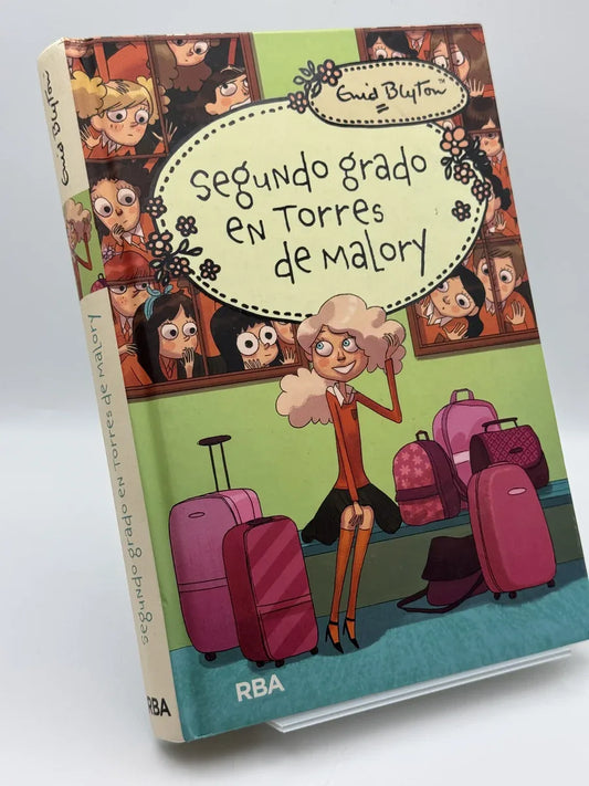 Segundo grado en Torres de Malory de Enid Blyton | Libro segunda mano - Portada