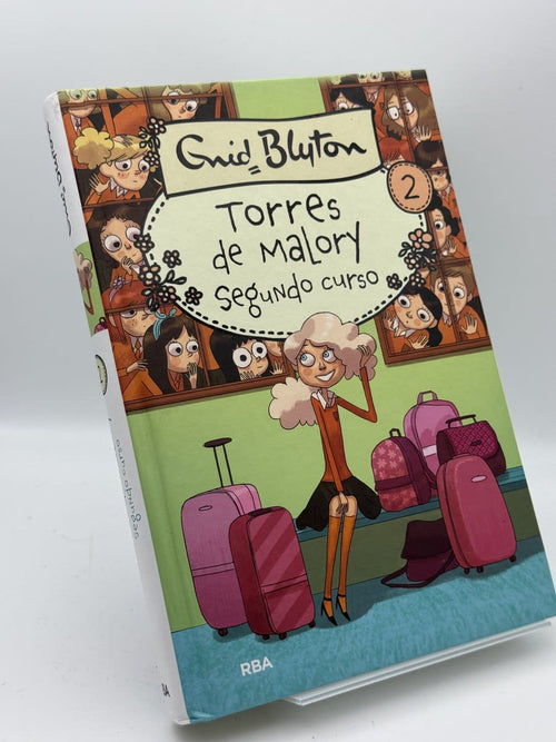 Portada de Segundo grado en Torres de Malory de Enid Blyton, libro de segunda mano