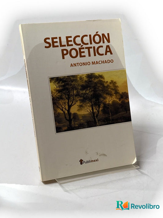 Portada de Selección poética de Antonio Machado, libro de segunda mano