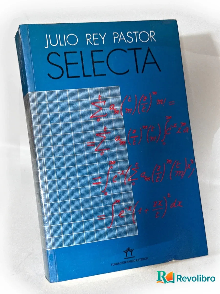 Portada de Selecta de Julio Rey Pastor, libro de segunda mano
