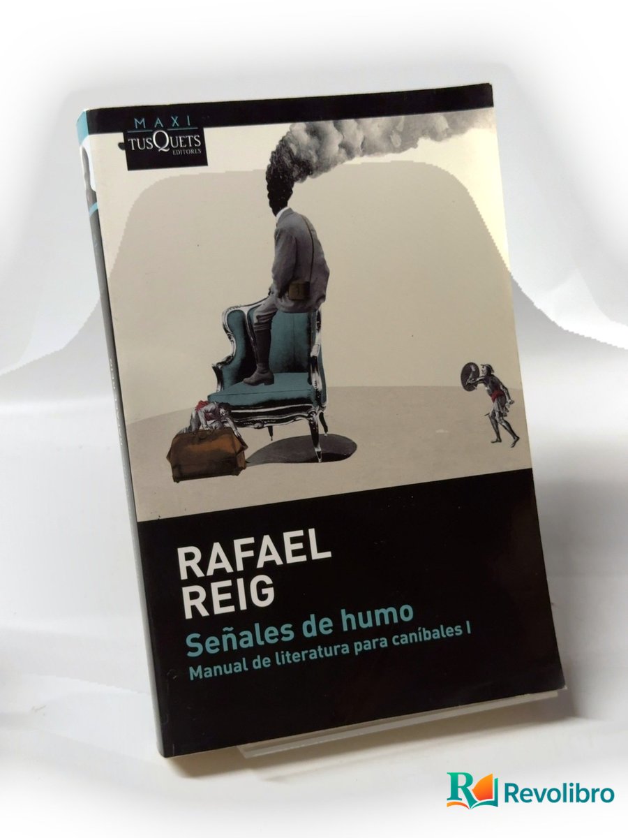 Portada de Señales de humo de Rafael Reig, libro de segunda mano