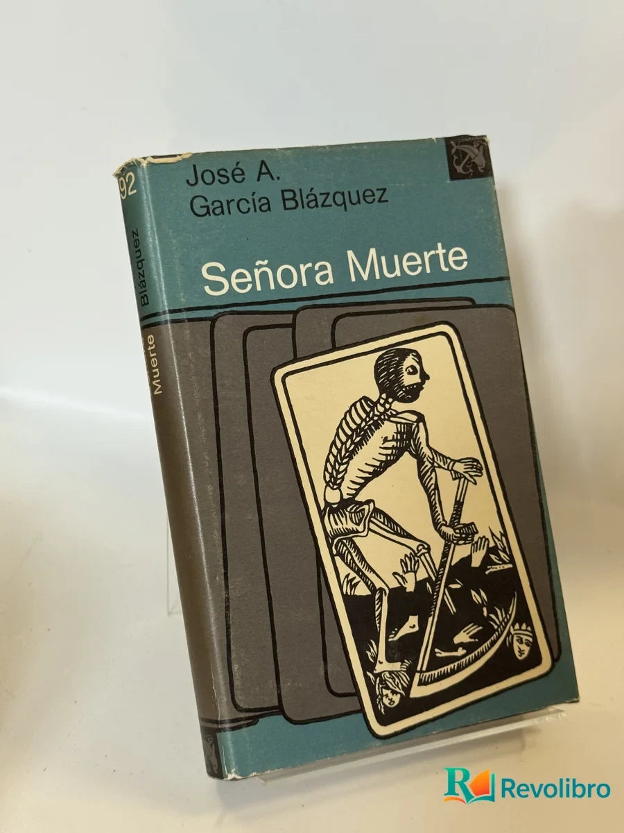 Portada de Señora Muerte de José A. García Blázquez, libro de segunda mano