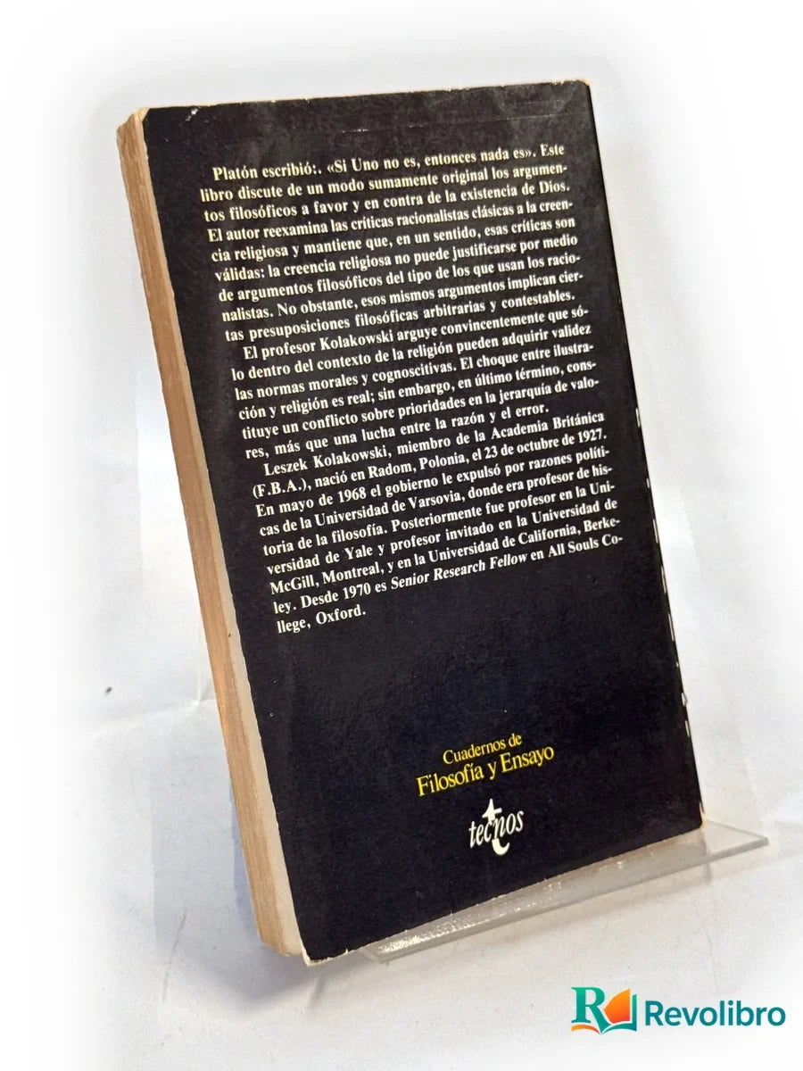 Foto 2 de Si Dios no existe - 1ª edición de Leszek Kolakowski, libro de segunda mano