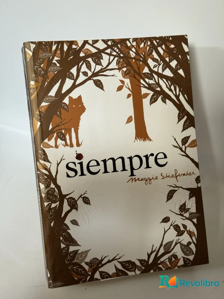 Portada de siempre de Maggie Stiefvater, libro de segunda mano