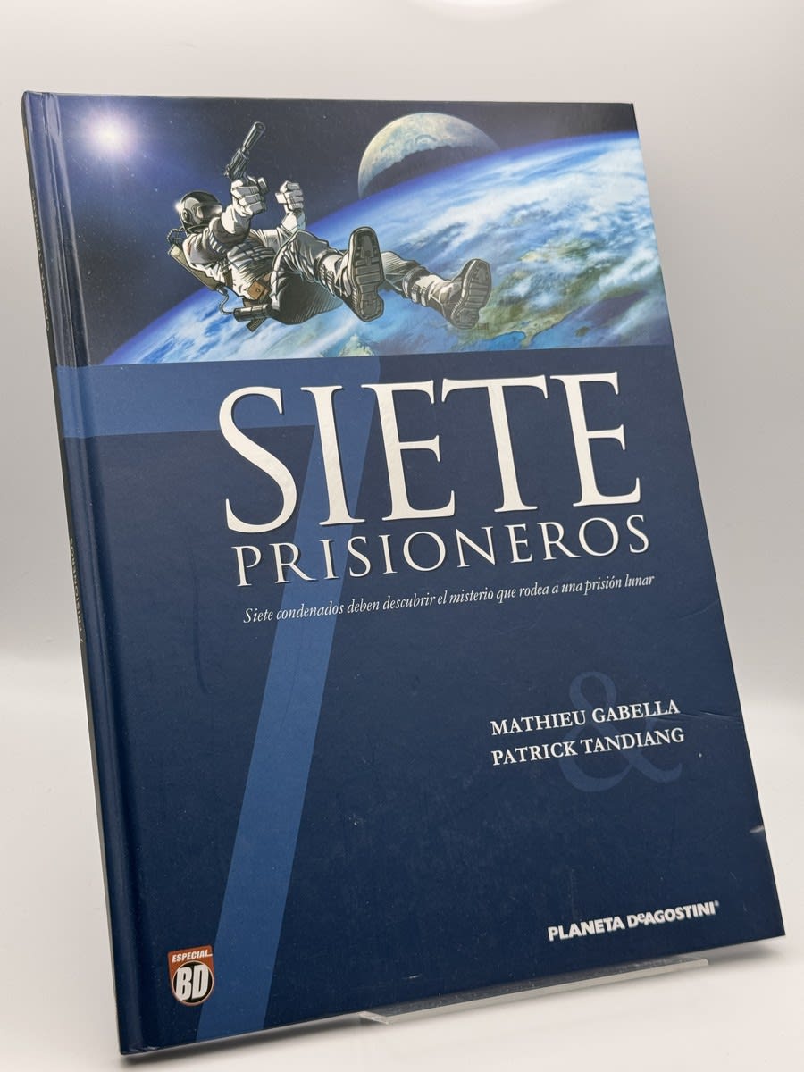 Portada de Siete prisioneros - Mathieu Gabella, Patrick Tandiang de Mathieu Gabella, libro de segunda mano