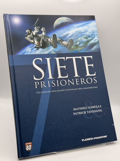 Portada de Siete prisioneros - Mathieu Gabella, Patrick Tandiang de Mathieu Gabella, libro de segunda mano