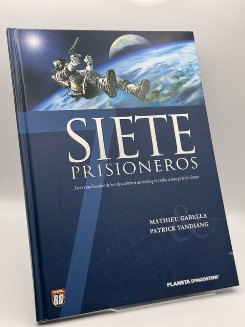 Portada de Siete prisioneros - Mathieu Gabella, Patrick Tandiang de Mathieu Gabella, libro de segunda mano