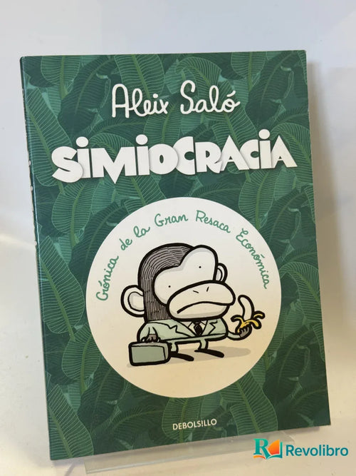 Portada de Simiocracia de Aleix Saló, libro de segunda mano