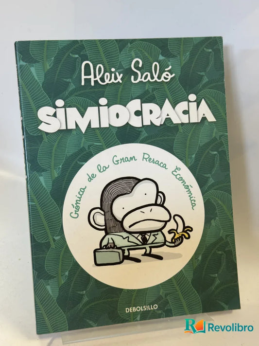 Portada de Simiocracia de Aleix Saló, libro de segunda mano
