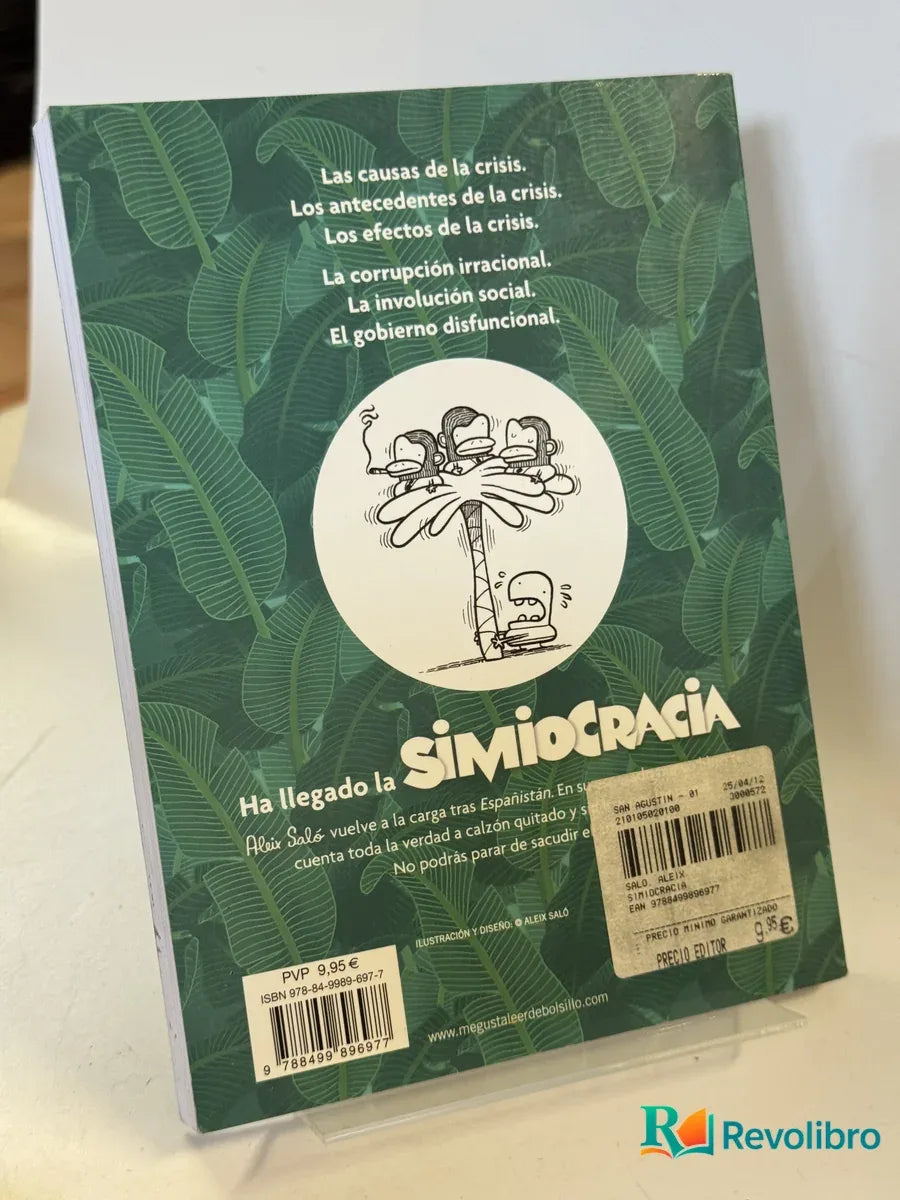 Foto 2 de Simiocracia de Aleix Saló, libro de segunda mano