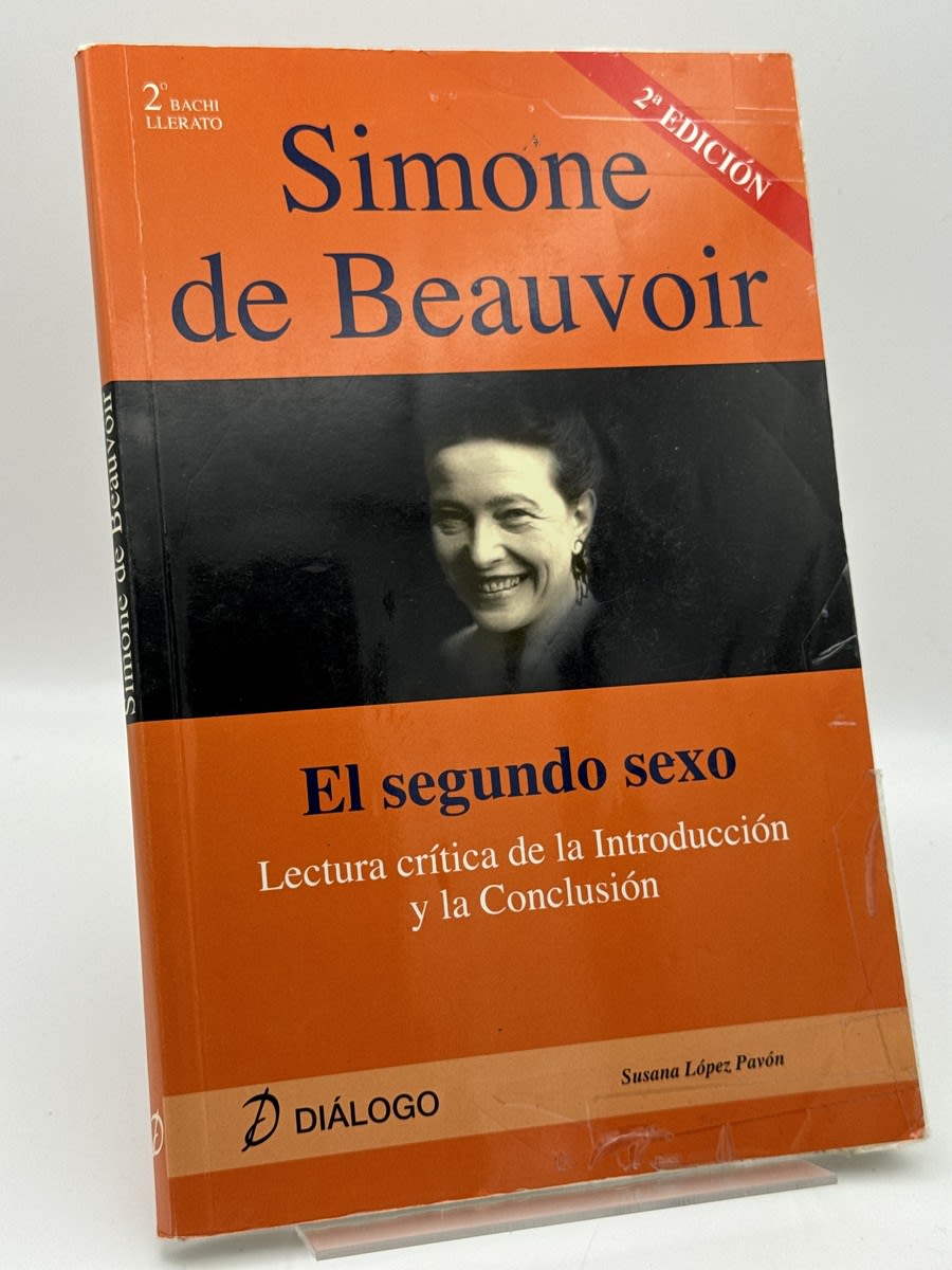 SIMONE DE BEAUVOIR EL SEGUNDO SEXO - Susana López Pavón - Portada