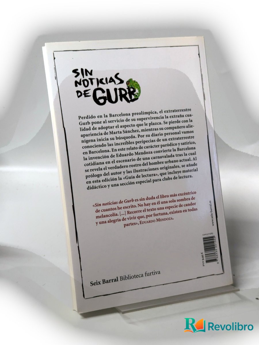 Foto 2 de Sin noticias de Gurb de Eduardo Mendoza, libro de segunda mano