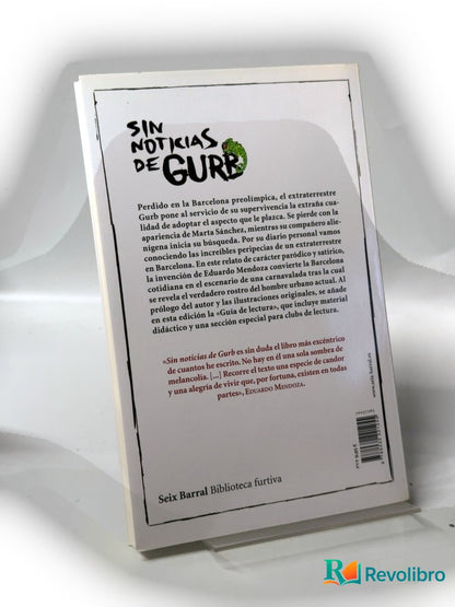Foto 2 de Sin noticias de Gurb de Eduardo Mendoza, libro de segunda mano