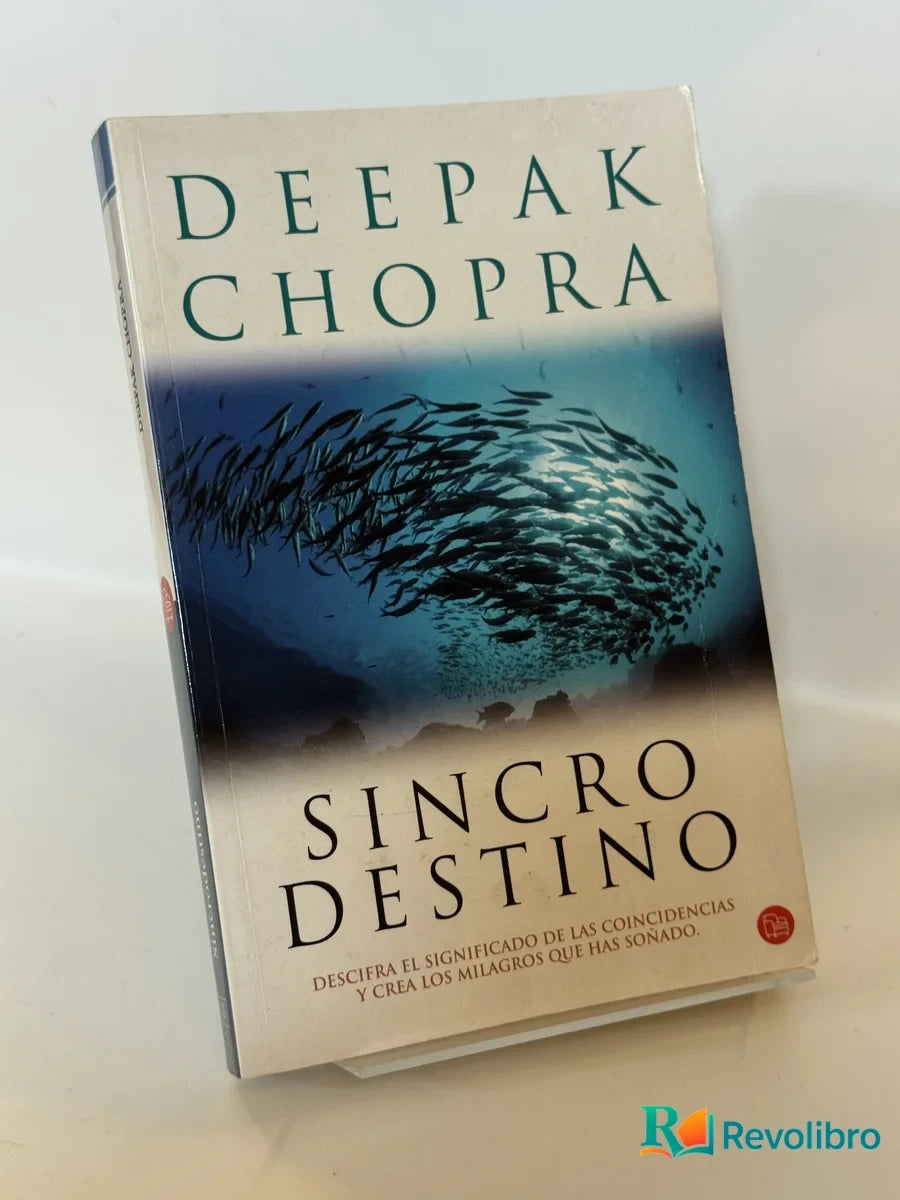 Portada de Sincro destino de Deepak Chopra, libro de segunda mano