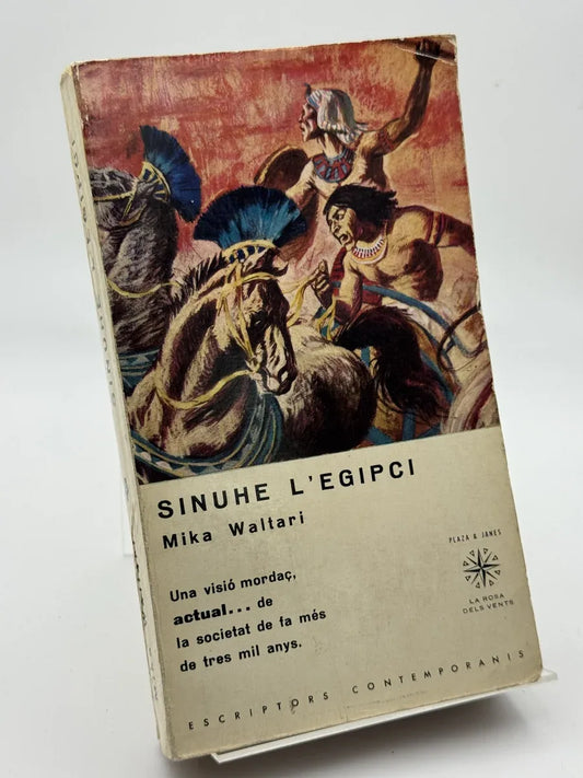 Portada de Sinuhe l'egipci de Mika Waltari, libro de segunda mano