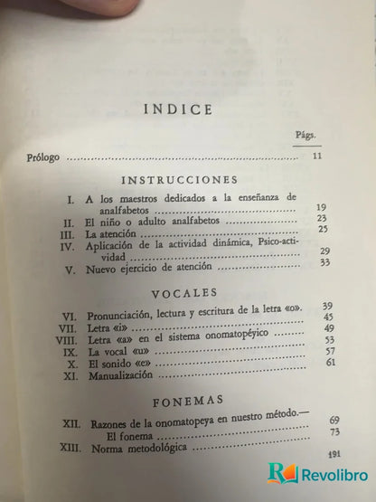 Foto 2 de Sistema onomatopéyico de M. Martín Sanabria, libro de segunda mano