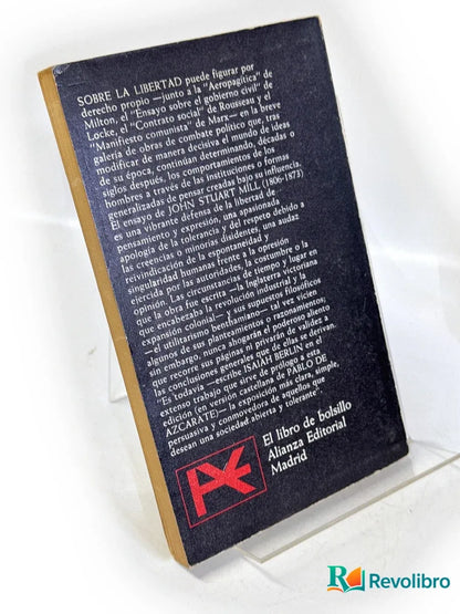 Foto 2 de Sobre la libertad - 1ª edición de John Stuart Mill, libro de segunda mano