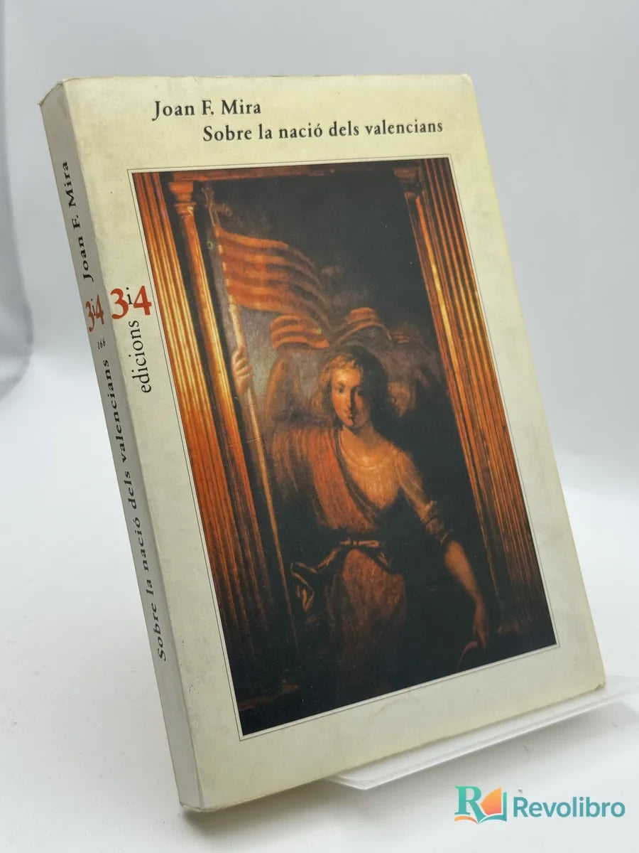 Portada de Sobre la nació dels valencians de Joan F. Mira, libro de segunda mano