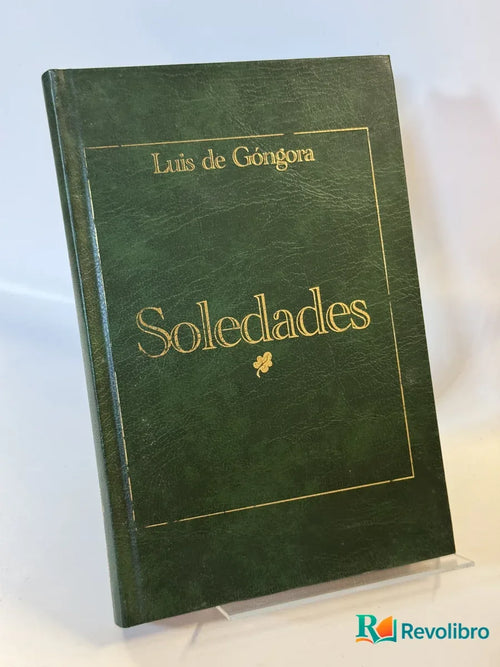 Portada de Soledades de Luis de Góngora, libro de segunda mano