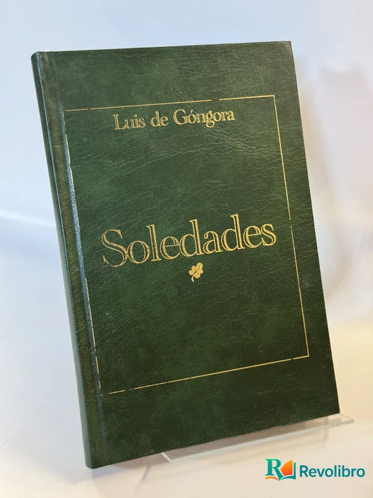 Portada de Soledades de Luis de Góngora, libro de segunda mano
