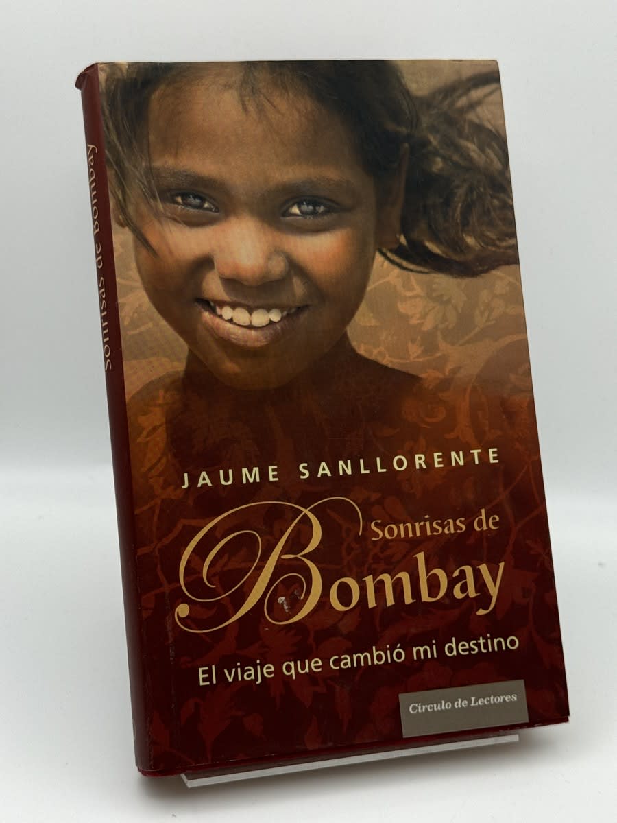 Sonrisas de Bombay - Jaume Sanllorente - Portada