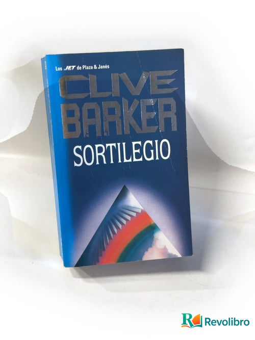 Portada de Sortilegio de Clive Barker, libro de segunda mano