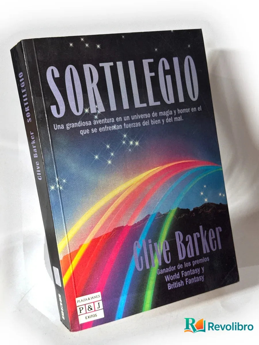 Portada de Sortilegio de Clive Barker, libro de segunda mano