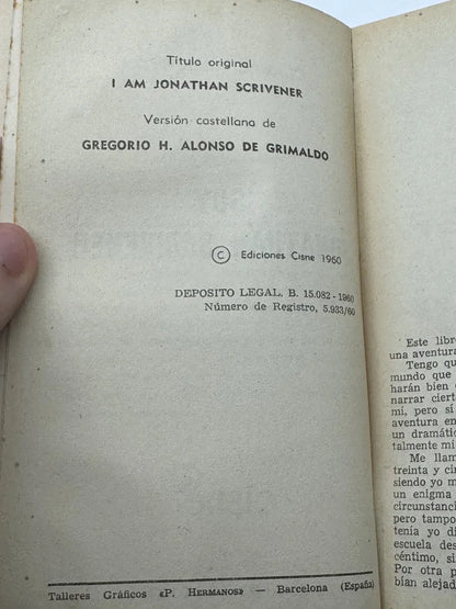 Foto 2 de Soy Jonathan Scrivener de Claude Houghton, libro de segunda mano