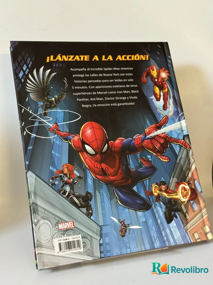 Foto 2 de Spider-Man. Cuentos de 5 minutos. Listo para la acción de Marvel, libro de segunda mano