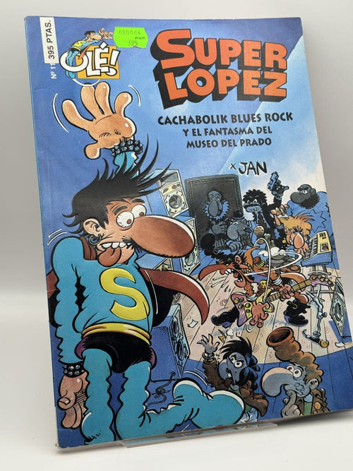 Portada de Super López 11 - Jan de Jan, libro de segunda mano