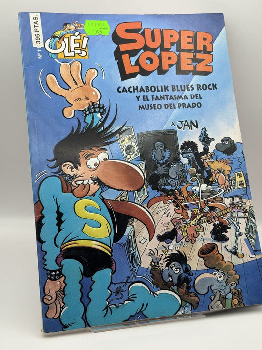 Portada de Super López 11 - Jan de Jan, libro de segunda mano
