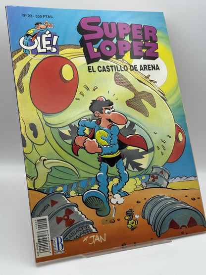 Super López 23 El castillo - Jan - Portada