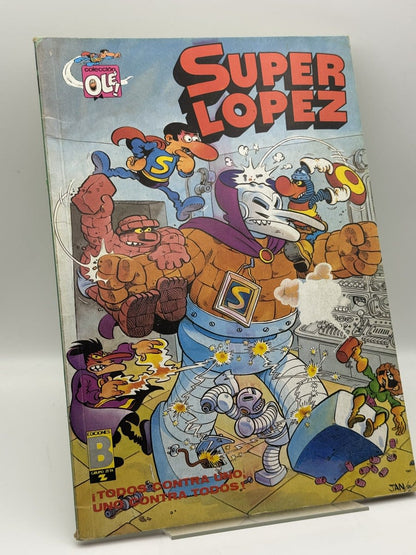 Super López todos contra uno, uno contra todos! - Portada