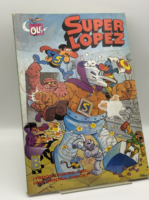 Super López todos contra uno, uno contra todos! - Portada
