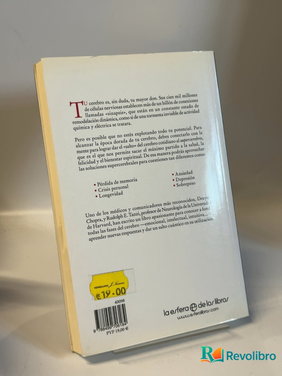 Foto 2 de Supercerebro de Deepak Chopra, libro de segunda mano