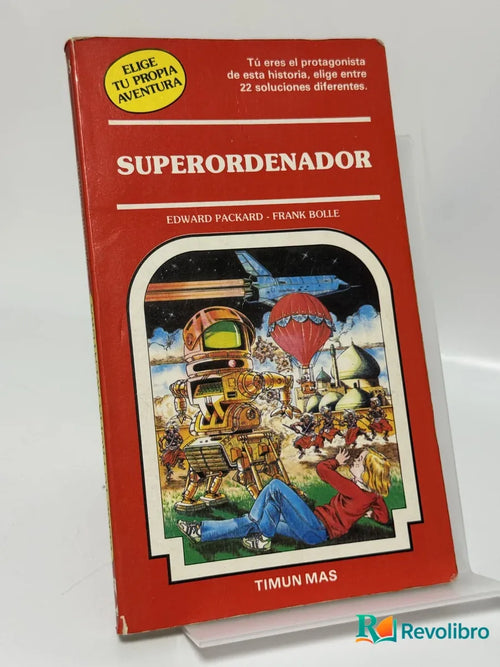 Portada de Superordenador de Edward Packard - Frank Bolle, libro de segunda mano