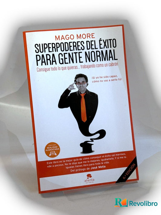 Portada de Superpoderes del éxito para gente normal de Mago More, libro de segunda mano