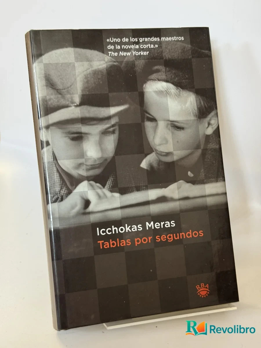 Portada de Tablas por segundos de Icchokas Meras, libro de segunda mano