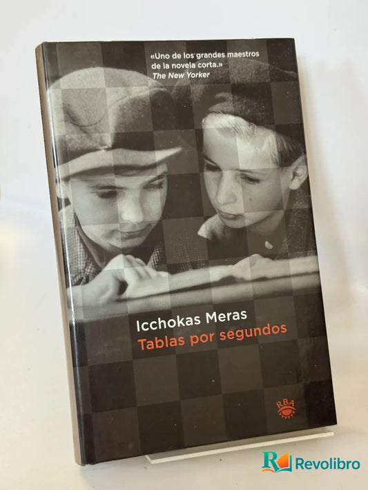 Portada de Tablas por segundos de Icchokas Meras, libro de segunda mano
