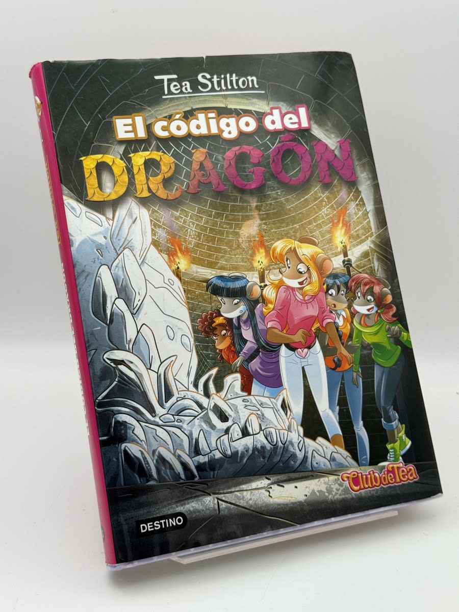 Portada de Tea Stilton. El código del dragón - Elisabetta Dami de Elisabetta Dami, libro de segunda mano