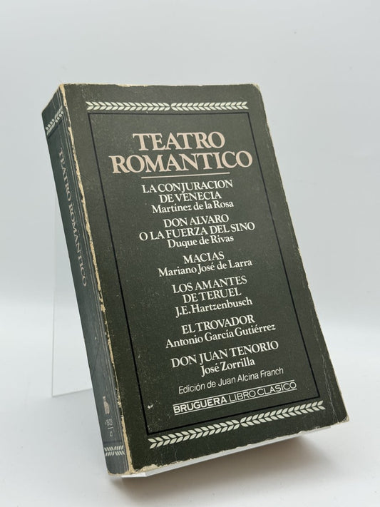 Teatro romántico - Portada