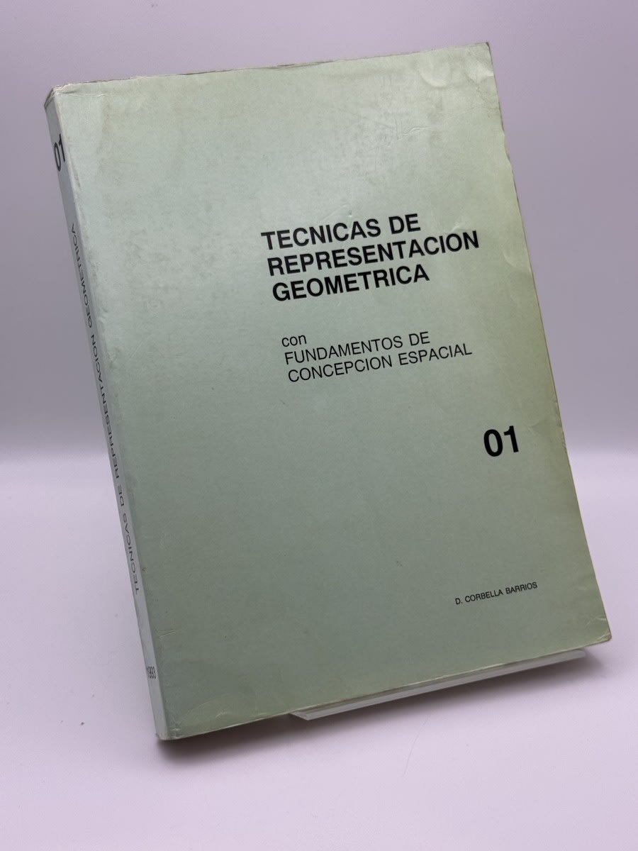 Técnicas de representación geométrica - David Corbella Barrios - Portada