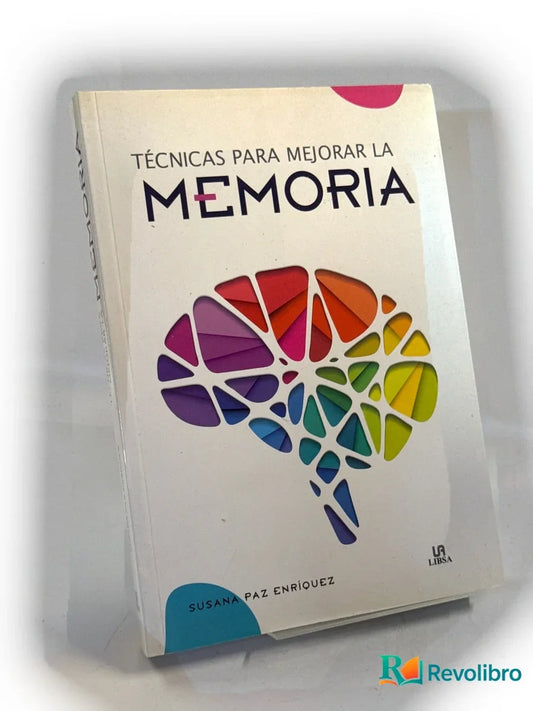 Portada de Técnicas para mejorar la memoria de Susana Paz Enríquez, libro de segunda mano