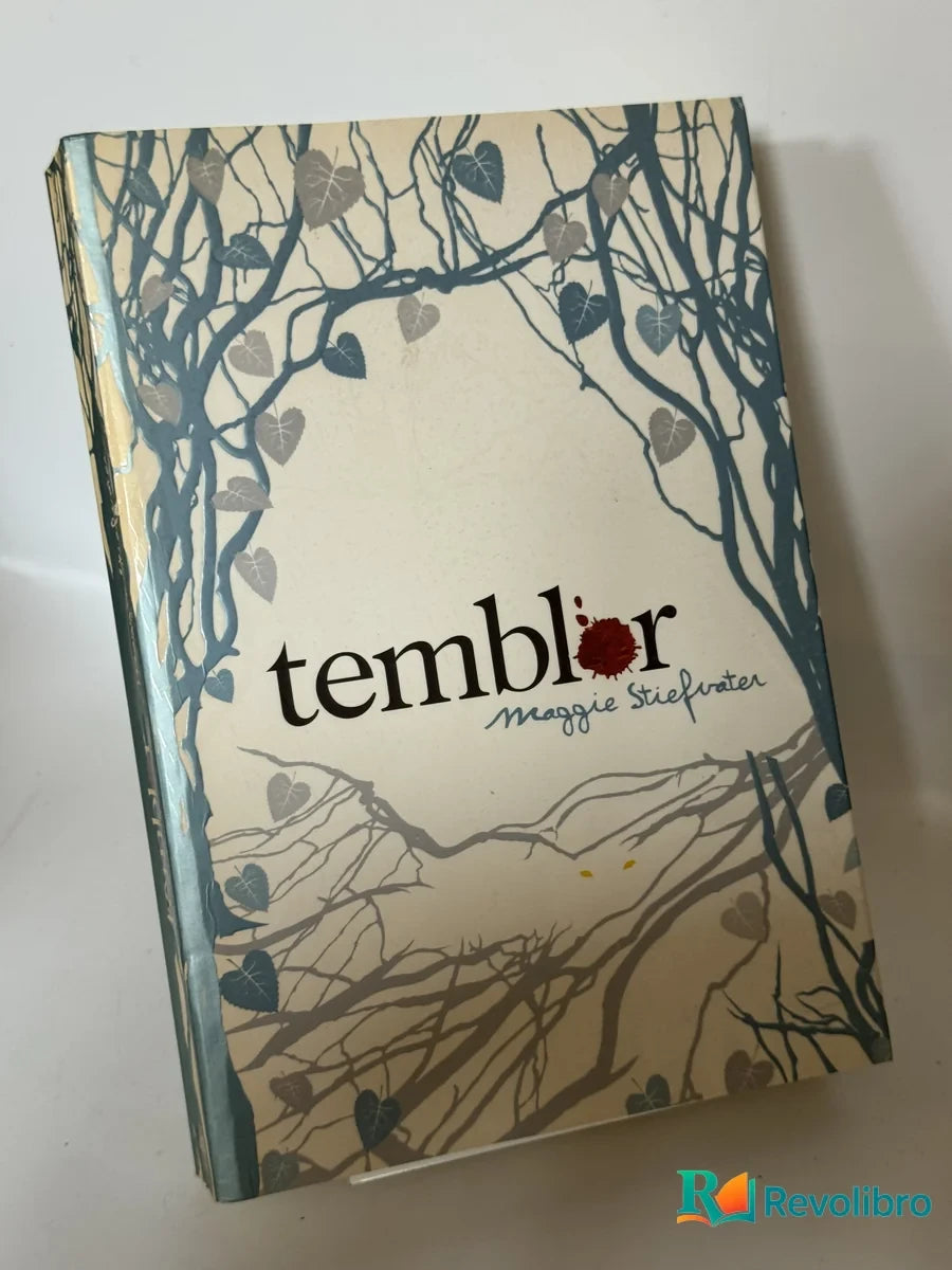 Portada de temblor de Maggie Stiefvater, libro de segunda mano