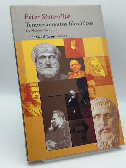 Portada de Temperamentos filosóficos de Peter Sloterdijk, libro de segunda mano