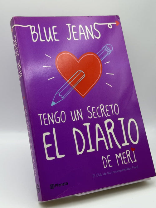 Portada de Tengo un secreto: el diario de Meri - Blue Jeans de Blue Jeans, libro de segunda mano
