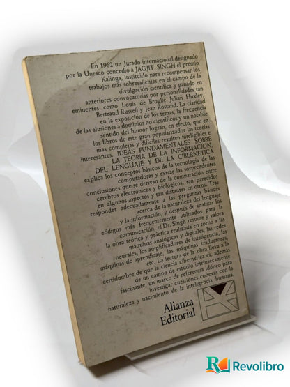 Foto 2 de Teoría de la información, del lenguaje y de la cibernética de Jagjit Singh, libro de segunda mano