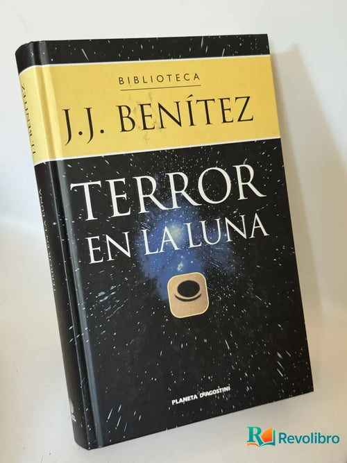 Portada de Terror en la Luna de J.j. Benítez, libro de segunda mano