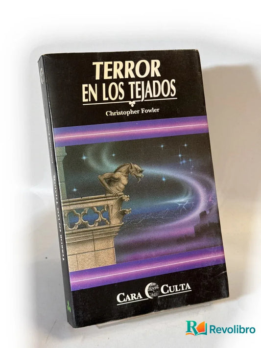 Portada de Terror en los tejados - 1ª edición de Christopher Fowler, libro de segunda mano