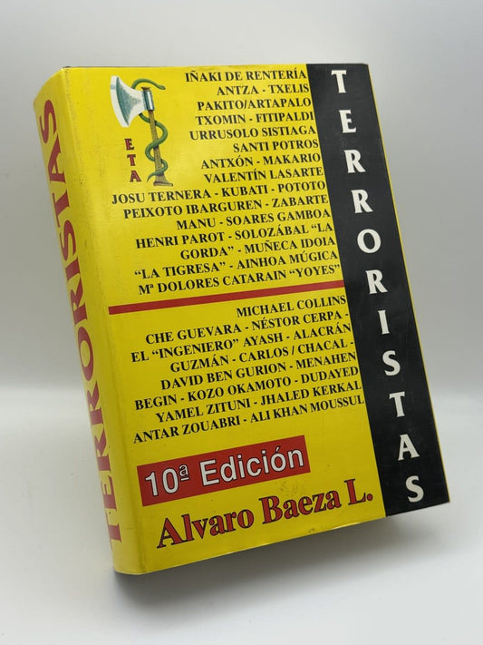 Portada de Terroristas - Álvaro Baeza L. de Álvaro Baeza L., libro de segunda mano
